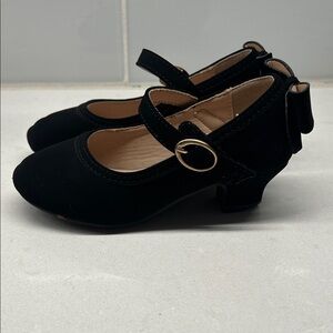 Elegant Black Kids Dress Shoes